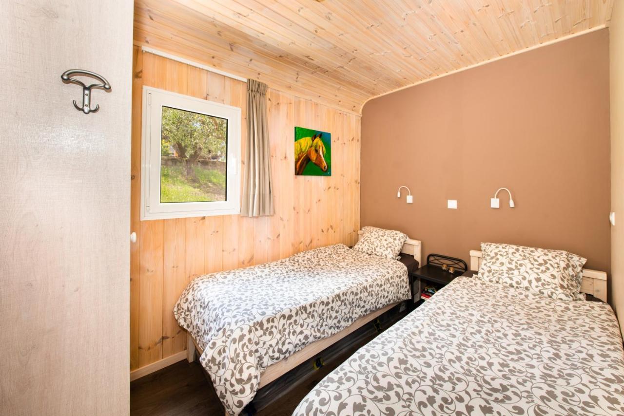 Hakuna Matata Holidays Wooden Lodge With Airco & Pool In Greek Olive Grove Метоні Екстер'єр фото